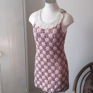 Gorgeous vintage lace and pearl dress